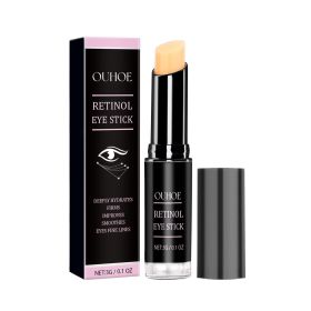OUHOE Retinol Eye Stick, Dilute Fine Lines Eye Black Rim Of The Eye Skin Moisturizing Firming Eye Cream