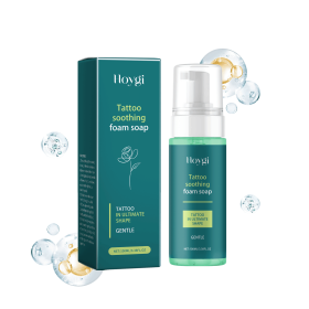 Hoygi Tattoo Cleansing Mousse Moisturizes Moisturizing Skin Gently Cleanses Body Color Protecting Foam Mousse