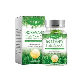 Hoegoa Rosemary Hair Care Capsules Nourishing Hair Care Capsules Soothing And Repairing Frizzy Rosemary Capsules