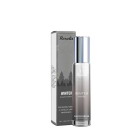 Roxelis Winter Perfume Warm Vanilla Natural Fresh Light Fragrance Portable Lasting Fragrance Exudes Charm Perfume