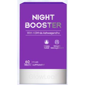Glowleaf Night Fat Burning Tablets (0.8 Ɡ/tablets * 60 Tablets/bottle) (Option: default)