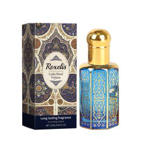 Cedar Mood Arabian Roll On Perfume Oil, Long Lasting Woody Fragrance For Men Women, 12ml (Option: 1BOX)