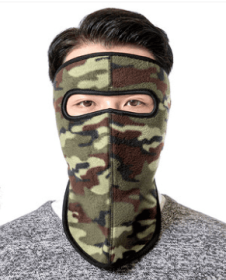Autumn and winter dust masks breathable warm and cold (Color: Green 2)