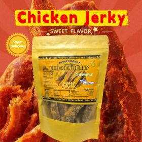 Sweet Soft Chicken Jerky-200g (Option: default)