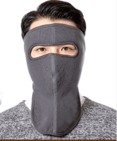 Autumn and winter dust masks breathable warm and cold (Color: Gray 2)