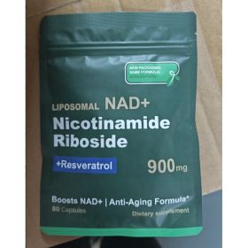 Bagged NAD Capsules (80 Capsules/box) (Option: default)