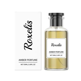 Amber Men Perfume, Woody Fruity Scent Long Lasting Cologne For Men 50ml (Option: 1BOX)