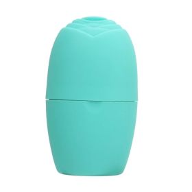 Ice Face Roller, Ice Roller For Face And Eye Beauty, Ice Massage Cup,Reusable Face Massage For Face Skin Care Silicone Ice Stick Face Ice Mold Ic (Color: Green)