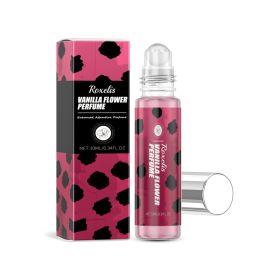Vanilla Flower Roll On Perfume, Long Lasting Light Fragrance For Women, 10ml (Option: 1BOX)