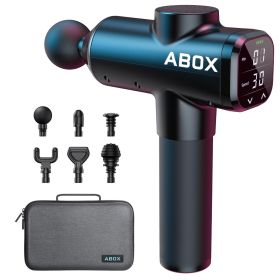 Massage Gun Deep Tissue Muscle Massage Gun For Athletes Handheld Electric Body Shoulder Neck Back Massager Gun For Pain Relief Portable Percussio (Option: Massage Gun Deep Tissue)