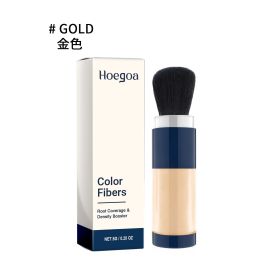 Hoegoa Color Fibers, Fill The Top Of Your Hairline With A Refreshing Fluffy Shade Powder (Quantity: 1pc)